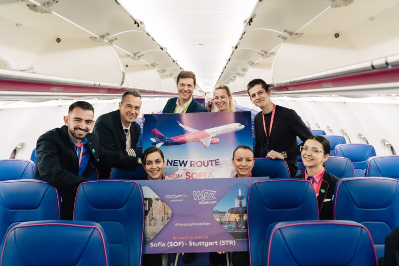 излетя първият директен полет на Wizz Air към Щутгарт