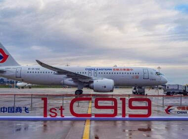 Полети между Шанхай и Хонконг със самолет C919