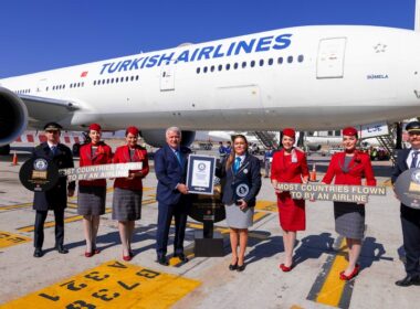 Turkish Airlines постави рекорд на Гинес за „Най-много държави, обслужвани от авиокомпания“