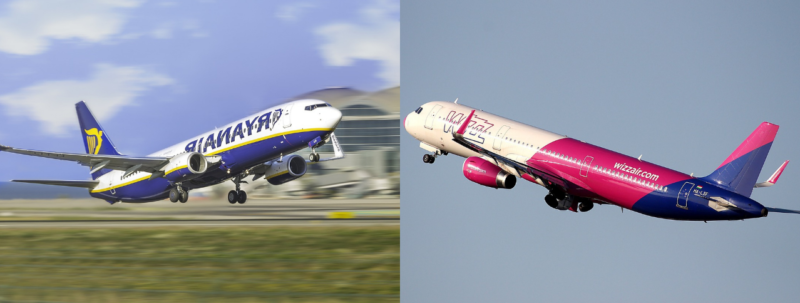 Ryanair Wizz air