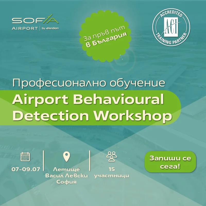 ACI поведенческо откриване на заплахи в авиацията
