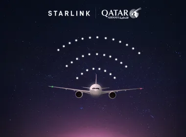 Qatar Airways WiFi Starlink A350