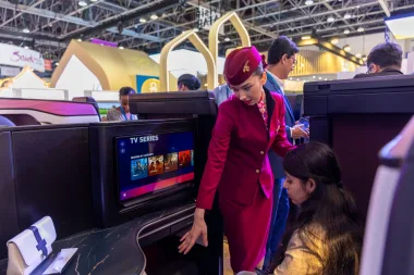 Qatar Airways на ATM Dubai 2025