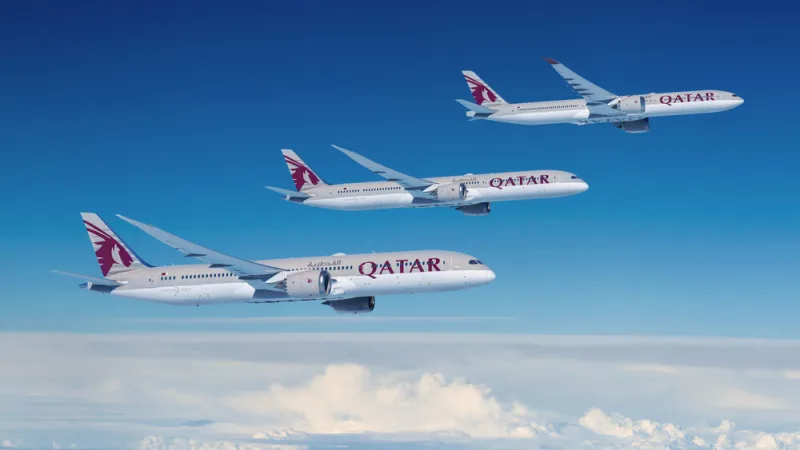 Qatar Airways историческа поръчка Boeing