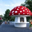 незаконната Гъбка Морската градина в Бургас