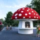 незаконната Гъбка Морската градина в Бургас