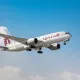 Boeing 787 Dreamliner полет София Доха