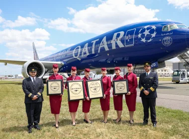 Qatar Airways авиокомпания на годината 2025