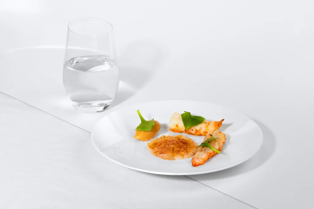 Air France меню Michelin