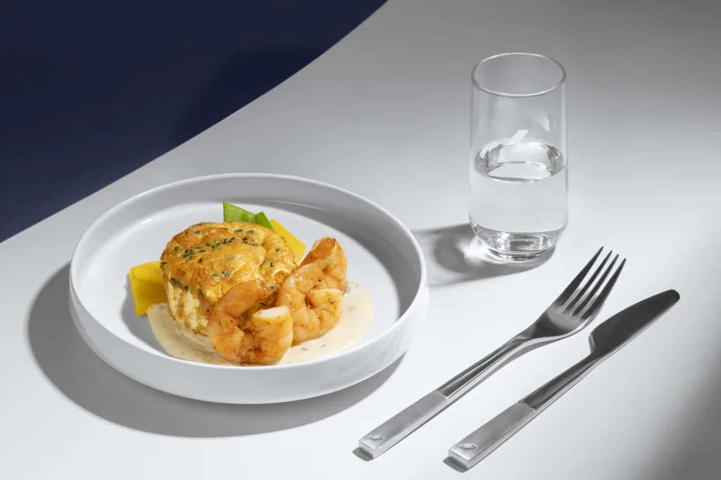 Air France меню Michelin