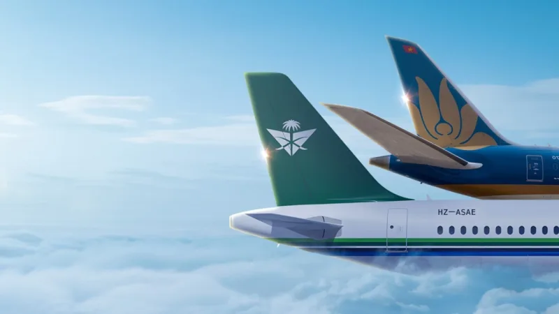 Saudia Vietnam Airlines кодшер