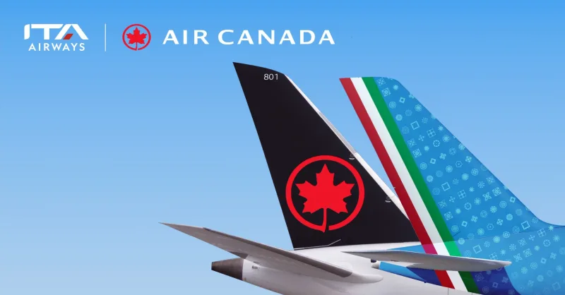 Air Canada ITA Airways партньорство