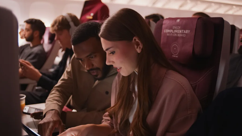 Qatar Airways Starlink Wi-Fi