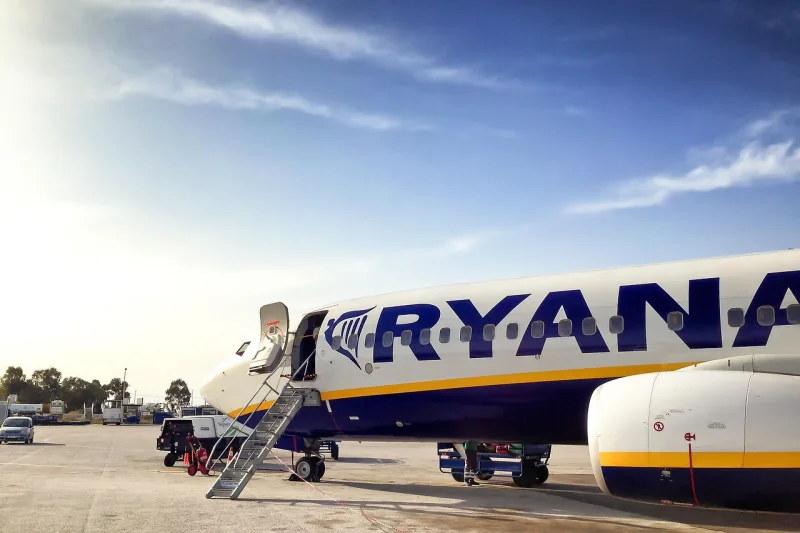 Ryanair полети от Летище Пловдив