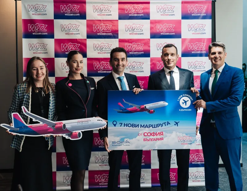 Wizz Air София нови маршрути