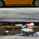 глоби за изхвърляне на боклук от автомобил в Италия
