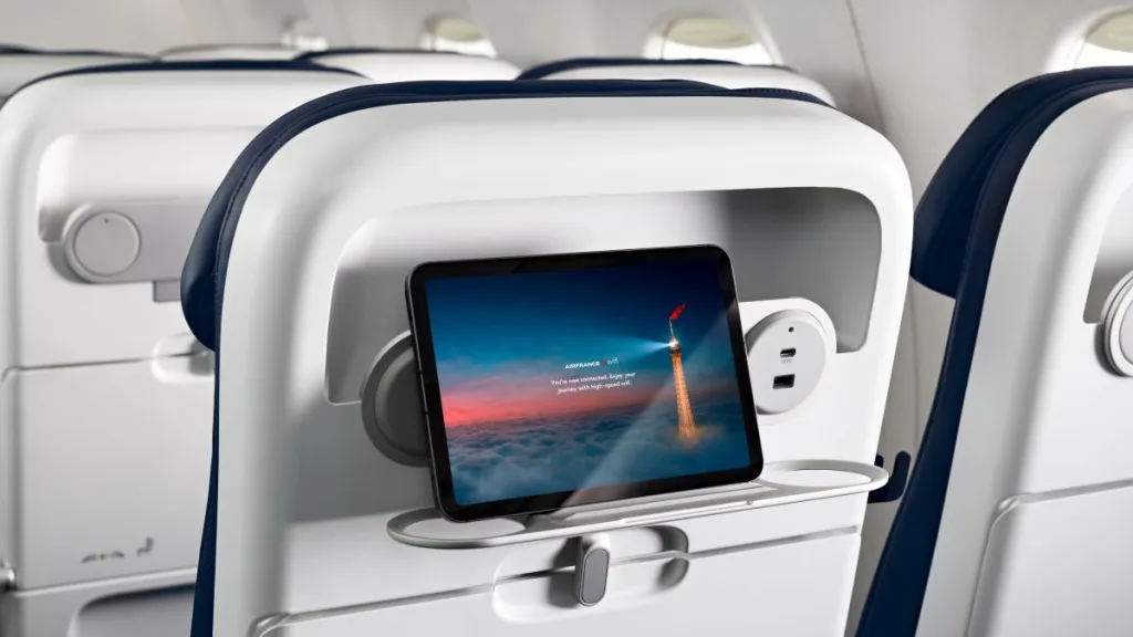 Air France Embraer 190 нова кабина