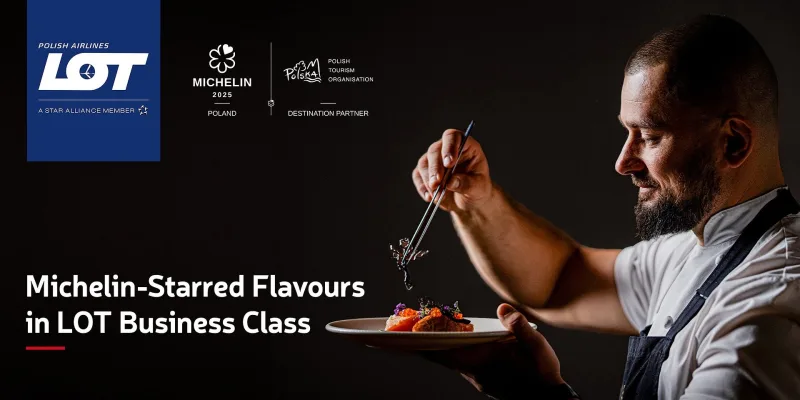 Michelin-звездни вкусове в LOT Business Class