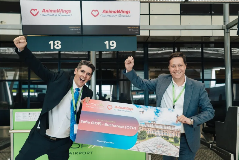 директни полети София Букурещ Animawings
