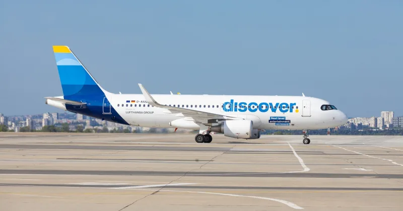 Discover Airlines Бургас Франкфурт