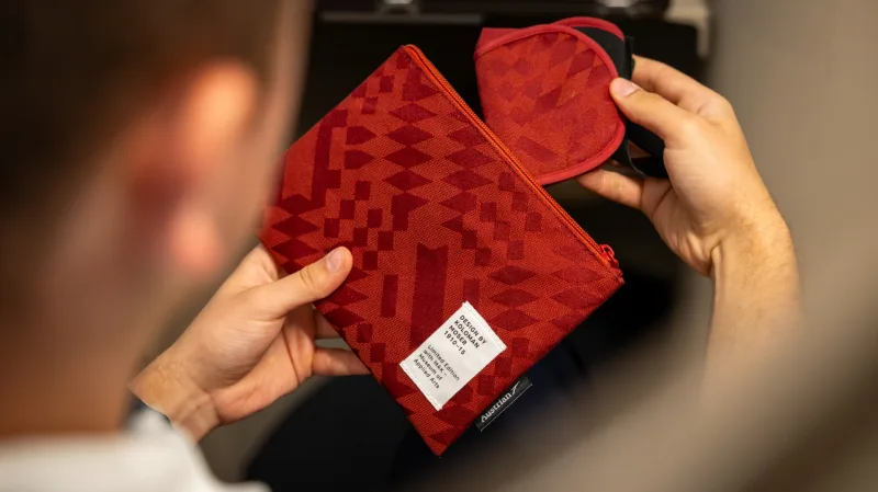 Austrian Airlines нови комплекти Business Class MAK