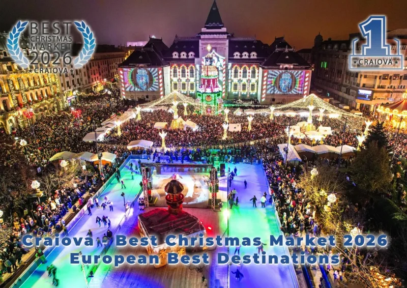 най-красив коледен базар в Европа Крайова