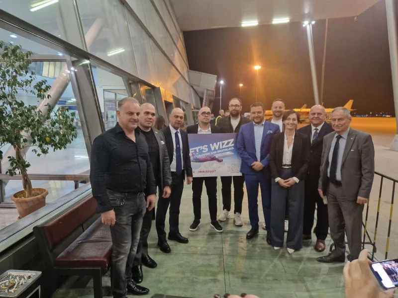 Първи полет Пловдив – Братислава