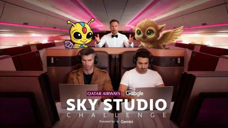 Qatar Airways Sky Studio Challenge Starlink