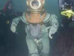 ретро дайвинг на Никулден