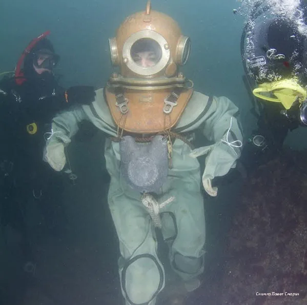 ретро дайвинг на Никулден