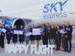 SKY express Атина Лион